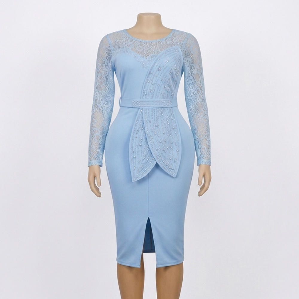 Azure Petal Midi