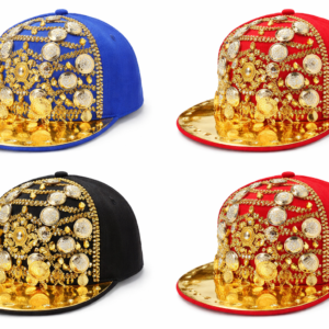 Embellished Snapback Cap