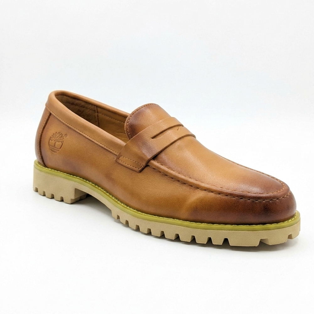 Lug-Sole Penny Loafer
