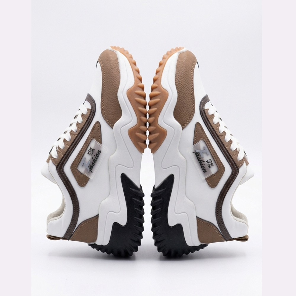 Urban Edge – Multi-Tone Chunky Sneaker
