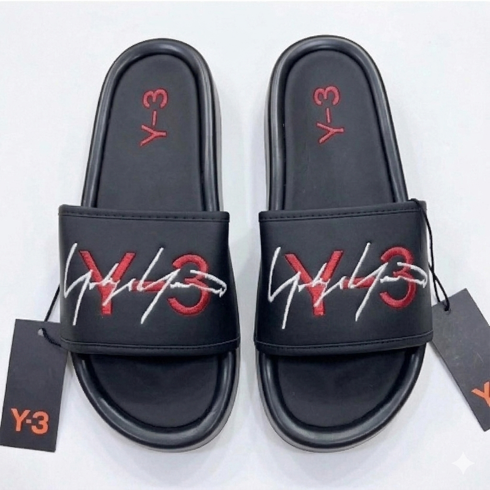 Signature Embroidery Comfort Slides