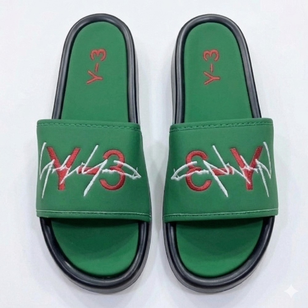 Signature Embroidery Comfort Slides