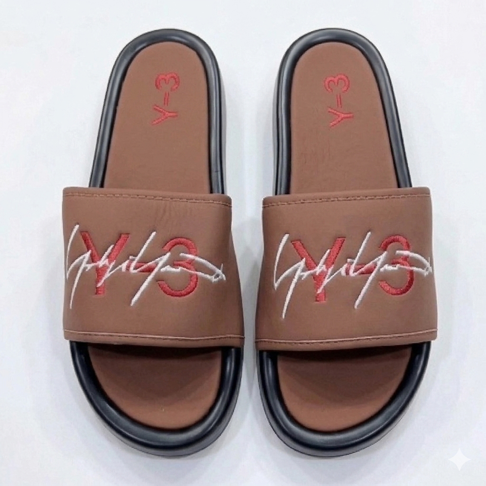 Signature Embroidery Comfort Slides