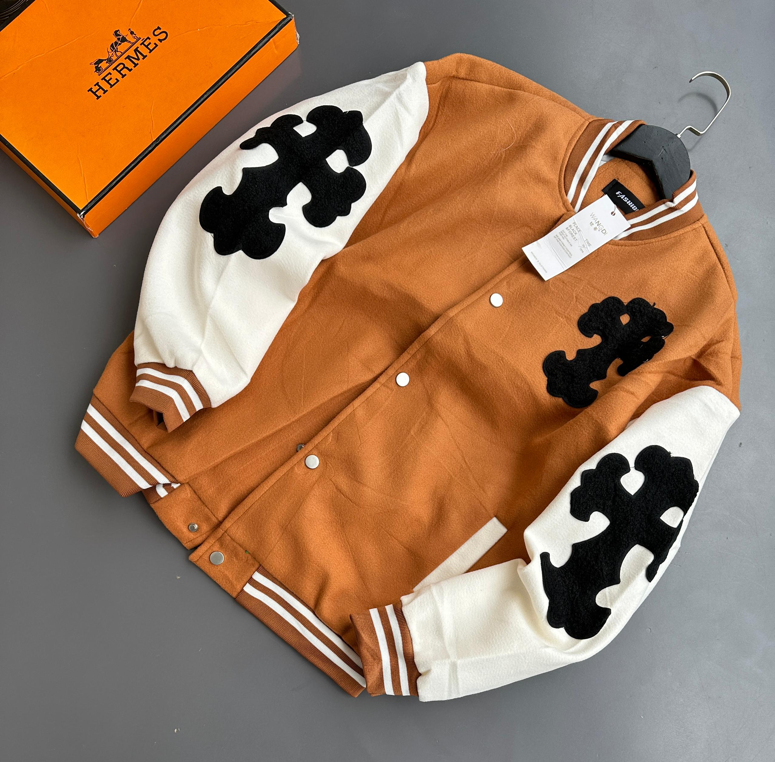 Gothic Clover Varsity Bomber