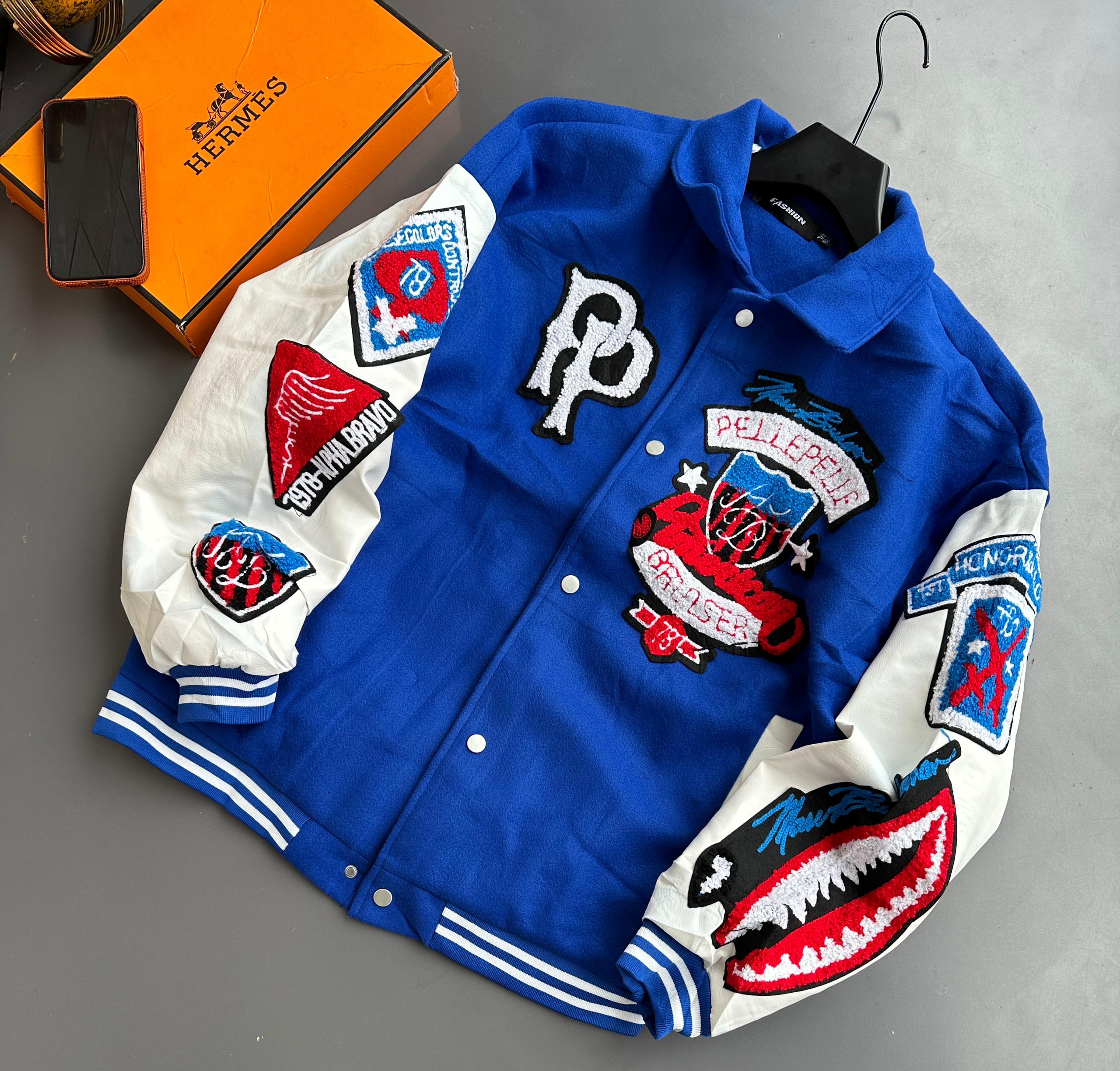 Gothic Clover Varsity Bomber