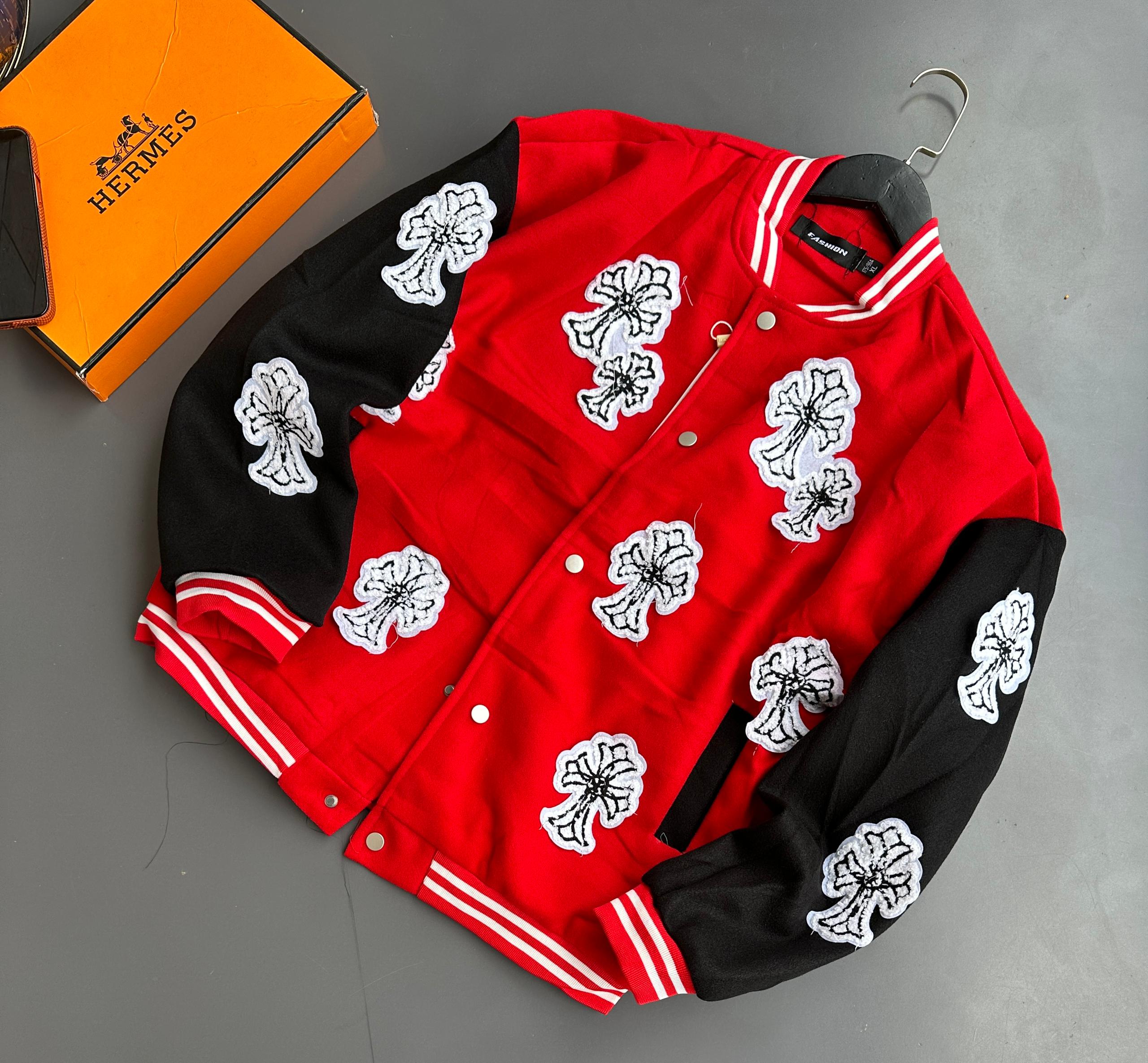 Gothic Clover Varsity Bomber