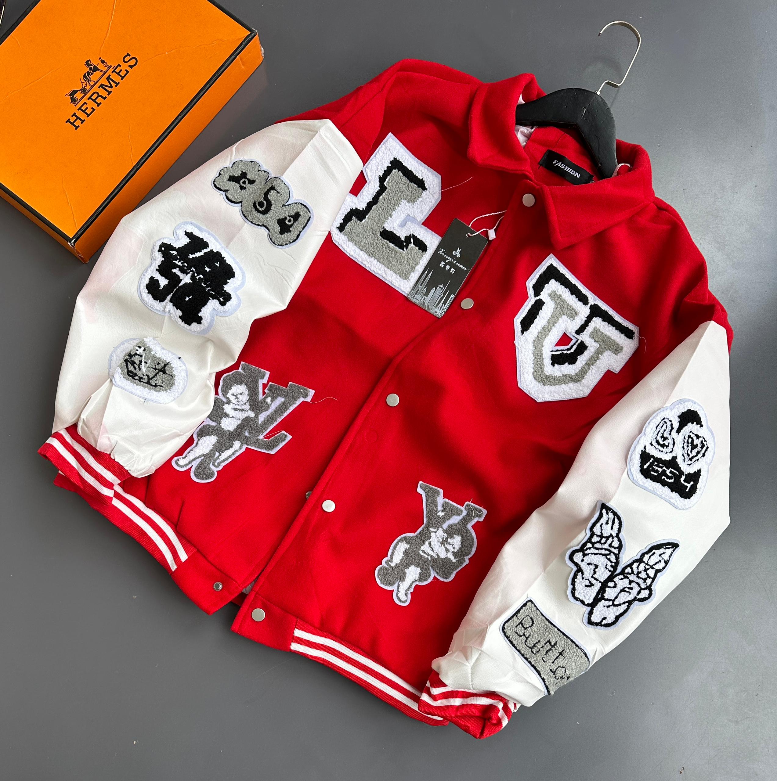 Gothic Clover Varsity Bomber