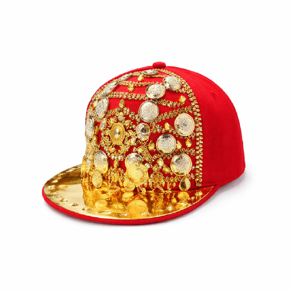 Embellished Snapback Cap