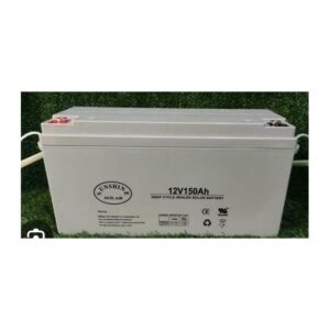 Sunshine 150AH 12V 20HR , Fast Changing Sealed Rechargeable Deep Cycle Battery -Grey