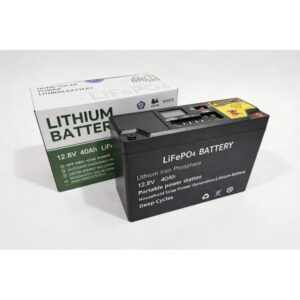 12.8V 40Ah LiFePO4 Lithium Solar Battery – Long Life Deep Cycle Solar Battery