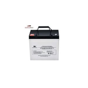 Sunshine 50 AHmps 12 V Durable Solar Battery Gohk,Lights 5-8 Bulbs ,Black _ 1 Year Warranty..