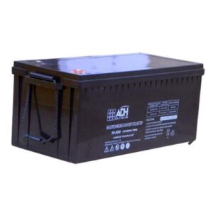ADH 120AH, 12V/20HR Solar, Fast Charging Sealed Rechargeable Deep Cycle Battery – Black