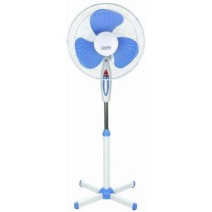 Energy Saving Stand Fan With Variabe Speed-White