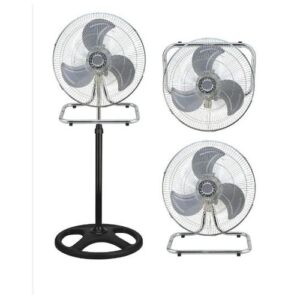 Couronne 18 Inch Stand & Table Household Fan – Black