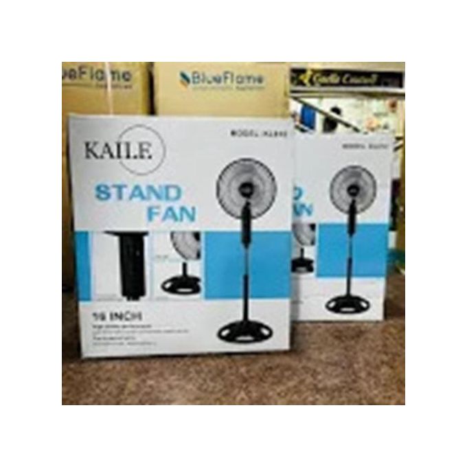 Stand Office Oscillating & Adjustable Electric Fan -Silver,Black