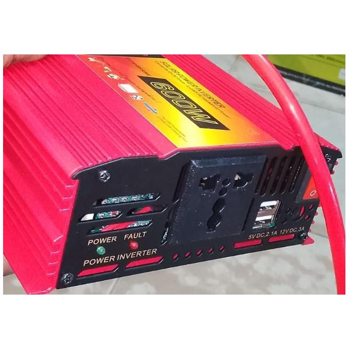 Sunshine Solar Panel Complete set/ Full Kit - 160watts+ 100Ah Solar Battery+ Solar Charger Controller 15A + Solar Inverter 600Watts + Solar Cable 50 Meters+ 10 DC Bulbs+ 10 Amp holders And 1 Phone Charger
