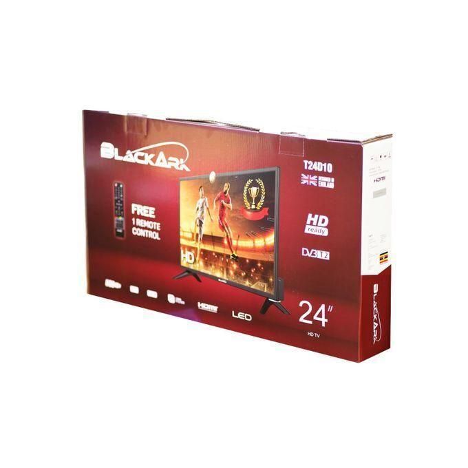 BlackArk 24" HD Digital LED TV (Model: T24D10) with Built-In DVB-T2 Tune