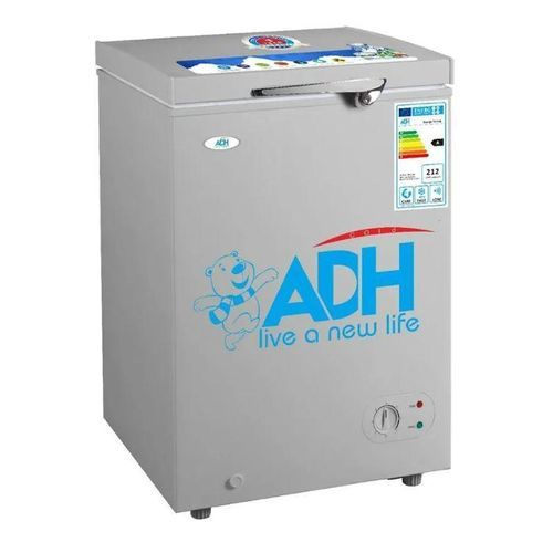 ADH 130L / 130 Liters Defrost Deep/Chest Freezer - Grey/White (3YRS WRNTY)
