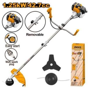 INGCO GBC5434421 – Gasoline Grass Trimmer And Bush Cutter – Orange