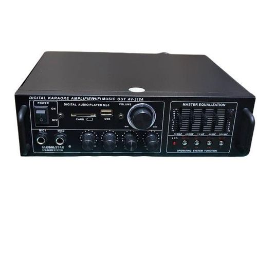 Professional Mini Stereo Mixing High Power Output Amplifier System With Low Noise And Low Distortio - Multicolor
