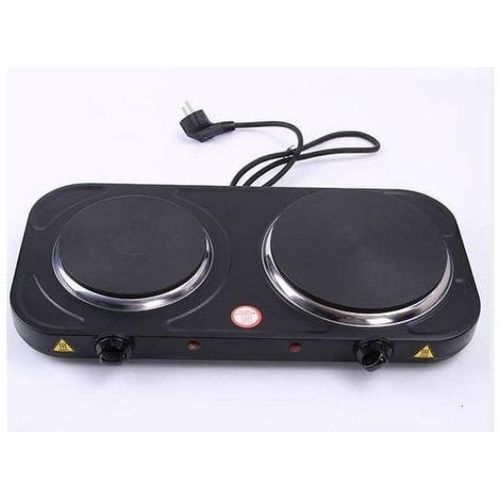 Stainless Steel Electric Hot Plate With Two Burners