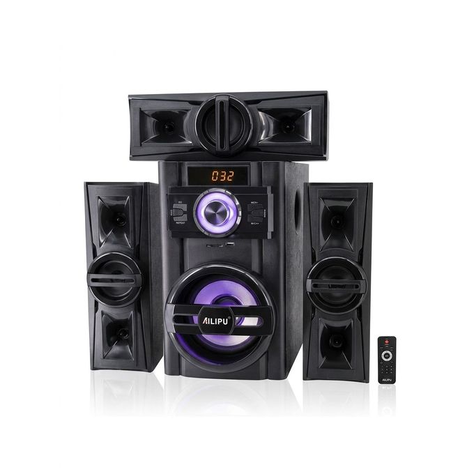 AILIPU ALIPU Strong Bass 3.1 Bluetooth Multimedia Subwoofer - Black
