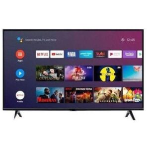 Mitech 32 Inch HD Frameless Android Smart Tv With Inbuilt Free To Air Decorder - Black