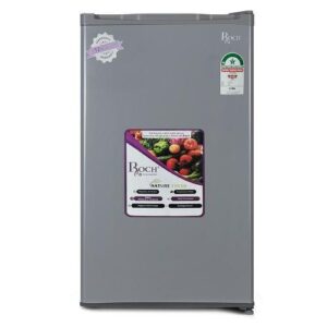 Roch 120 Liters Single Door Refrigerator – Silver (2YRS WRNTY)