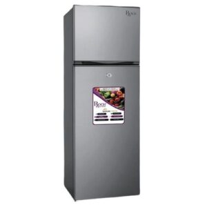 Roch RFR -175DT-W 160 Liters Double Door Top Freezer Defrost Fridge 142 Net Liters, – Inox(2YRS WRTY)