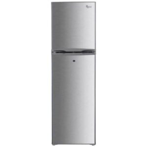 Roch 190 Liters Double Door Top Freezer Defrost Fridge ? Silver(2YRS WRNTY)