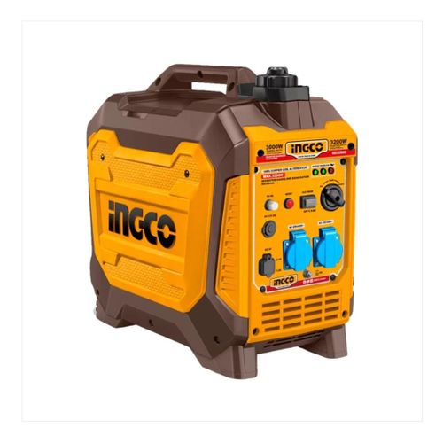 INGCO Inverter Gasoline Generator - Brown/Orange