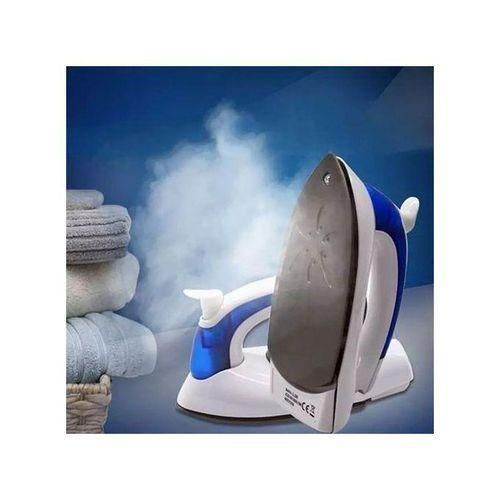 Mini Foldable Travel Steam Flat Iron Box - White