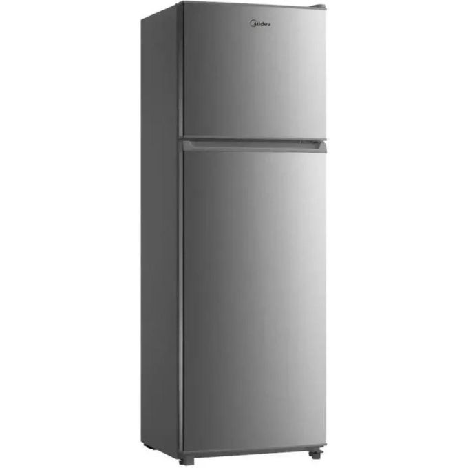 Midea 414 Litre Fridge, (Net 294 L), MDRT414FGF02, Double Door Top Mount Freezer Defrost Refrigerator – Silver
