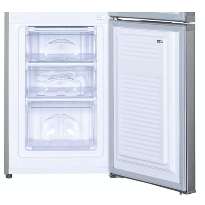 Roch 160 Liters Defrost Double Door Bottom Freezer Fridge ? InoX (2YRS WRNTY) Brand: Roch | Similar products from Roch