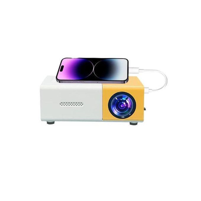 Mini portable LED Projector Supports 720P / 1080P Video Projector
