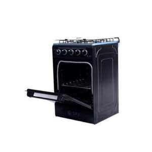 SPJ 50x50cm 3 Gas Burner + 1 Electric Plate Cooker With Gas Oven – multicolor