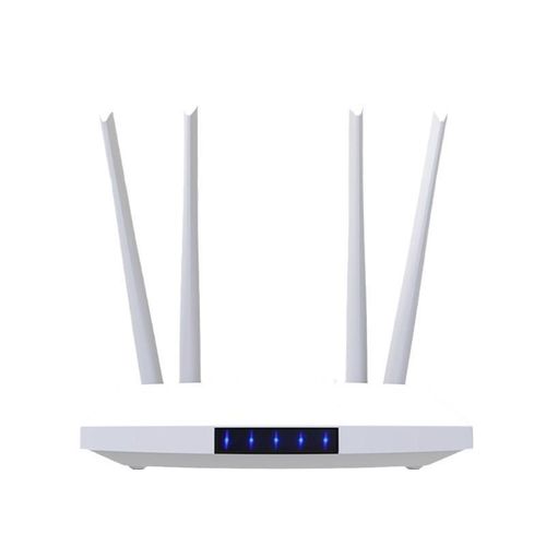 4G LTE/5G Dual Function WiFi Router with SIM Card Slot Supports Airtel, MTN & Lycamobile, 2 Ethernet Ports, Up to 300Mbps High speed.