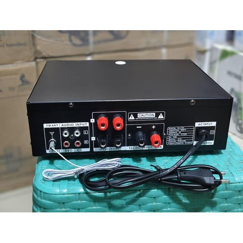 Professional Mini Stereo Mixing High Power Output Amplifier System With Low Noise And Low Distortio - Multicolor