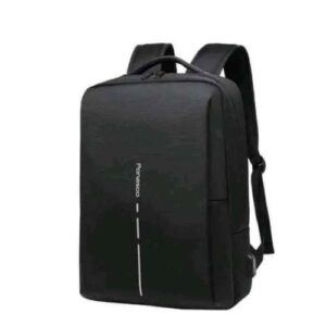 Anti Theft Laptop Bag With Charging Port Black