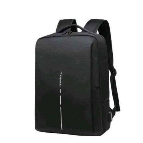 Anti Theft Laptop Bag With Charging Port Black