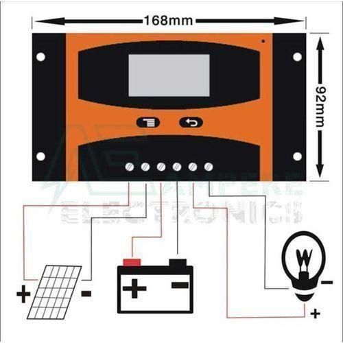 100W Solar Panel Kit + 50AH Solar Battery + 10AH Controller + 50M Cable Roll - Multicolor/Black...