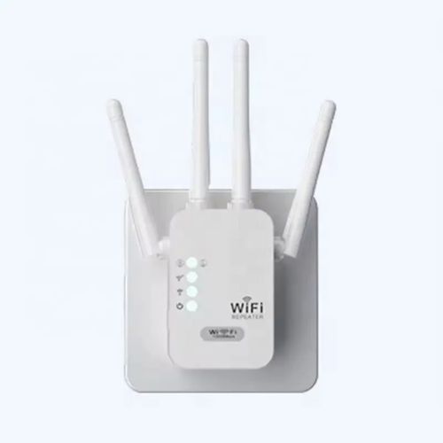 Wifi Extender- WiFi Booster- Signal Expansion- 300Mbps- White