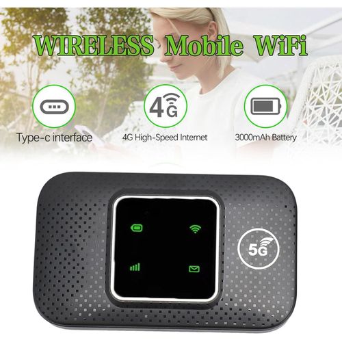 Mobile WiFi Open Top-Link Mifi 3000mAh Battery - White/Black