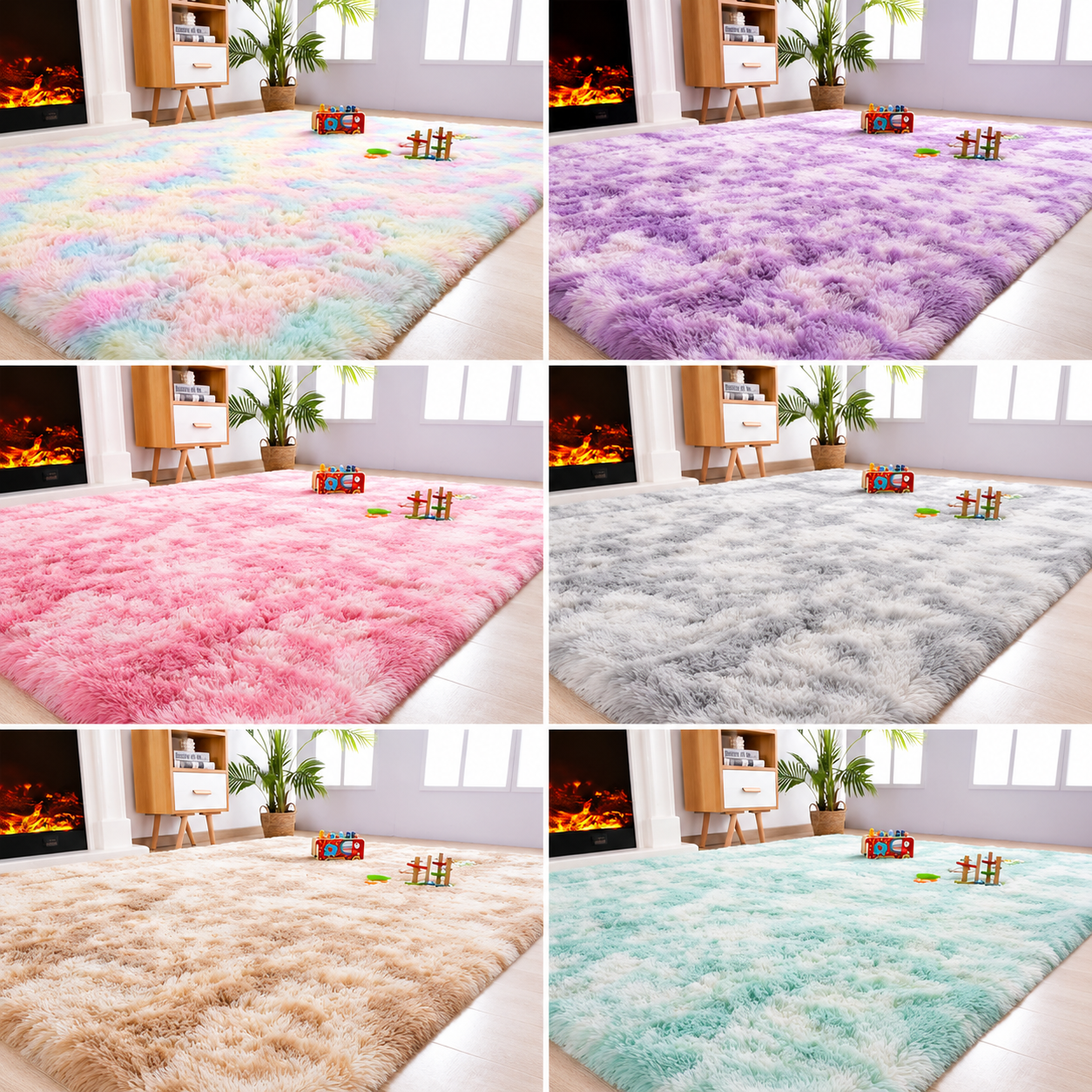 Luxurious Fluffy Center carpet (large)